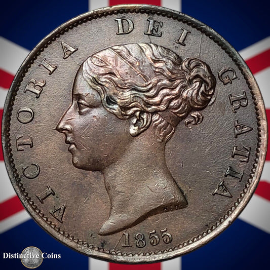 Great Britain 1855 Half Penny 1/2d GB5317
