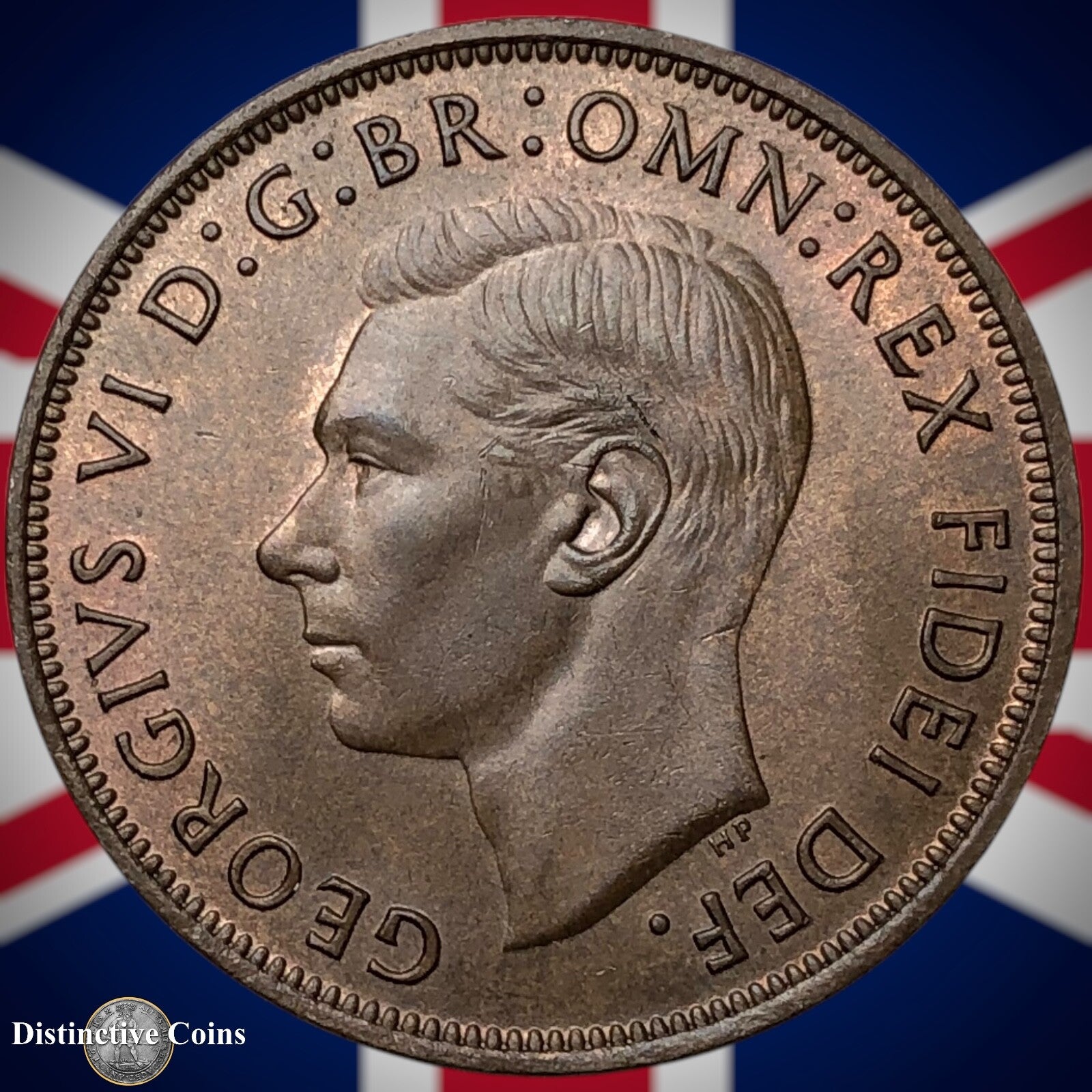 Great Britain 1950 Penny 1d GB7322