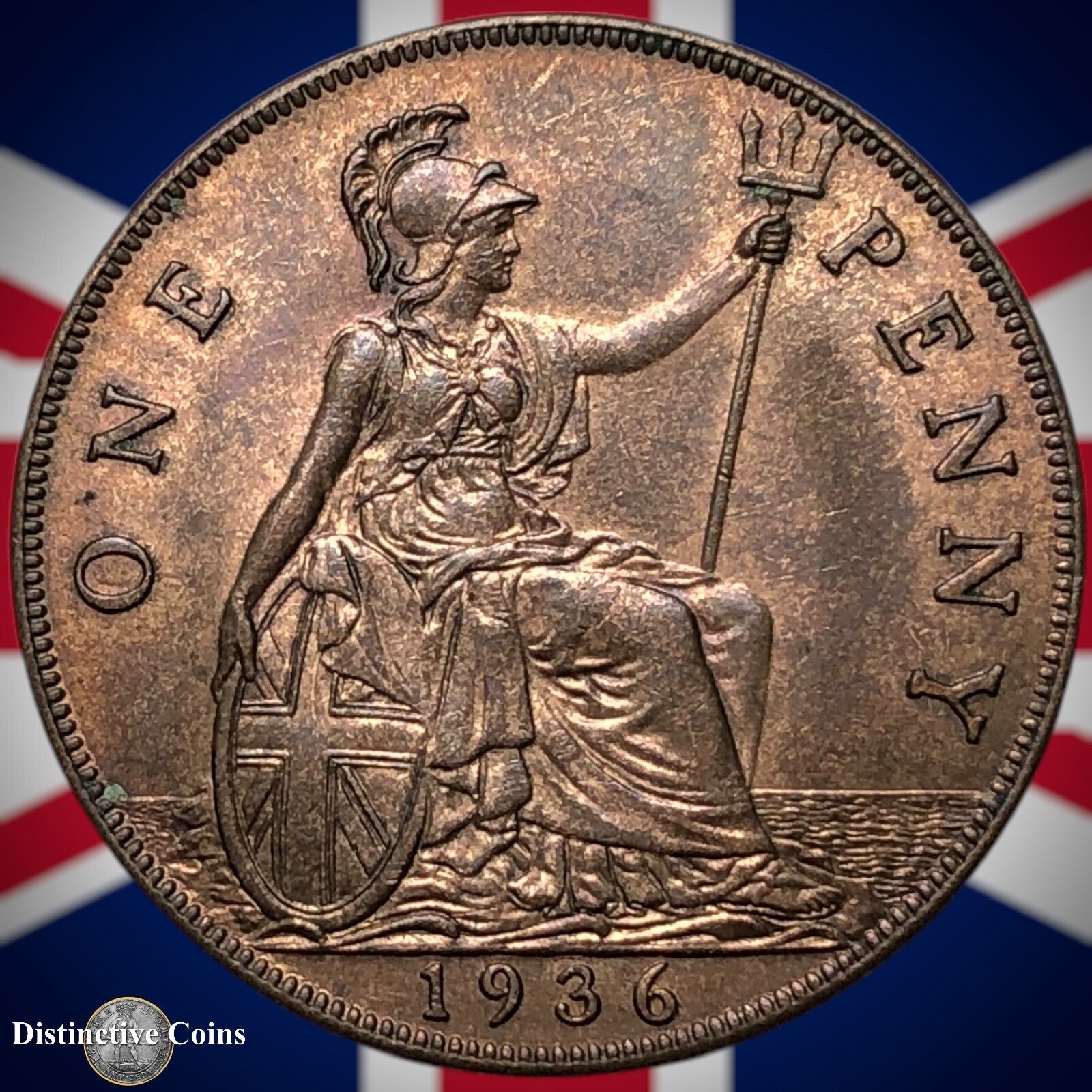 Great Britain 1936 Penny 1d GB7192