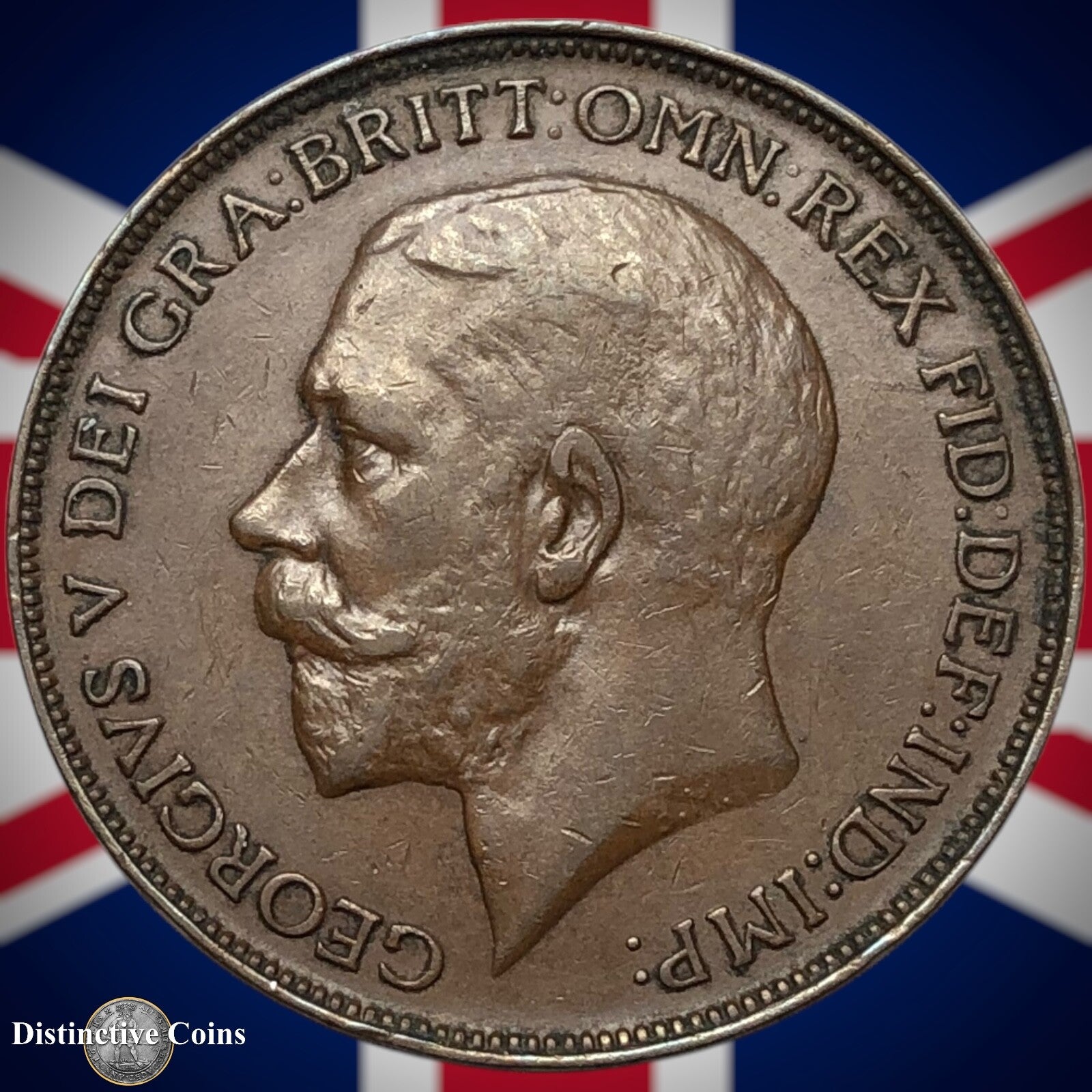 Great Britain 1912 Penny 1d GB6772