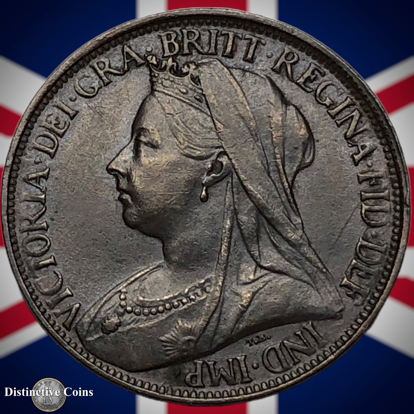 Great Britain 1899 Farthing 1/4d GB4462