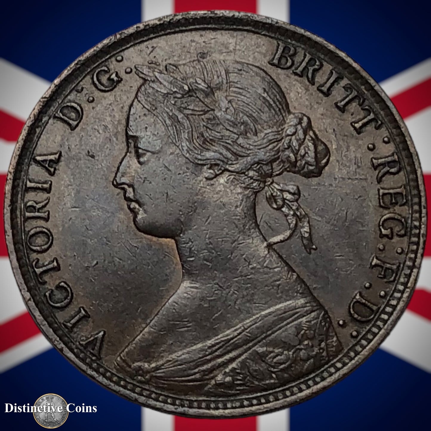 Great Britain 1862 Half Penny 1/2d GB5435