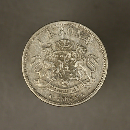 Sweden 1884 Krona
