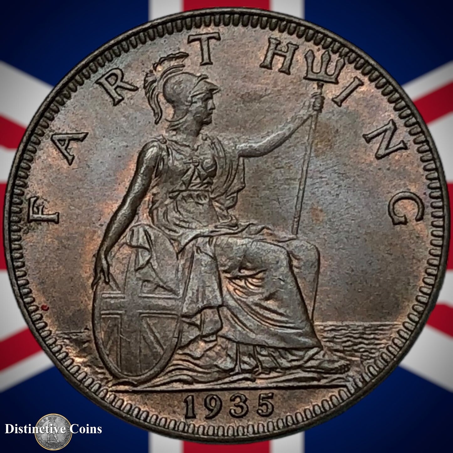 Great Britain 1935 Farthing 1/4d GB4961