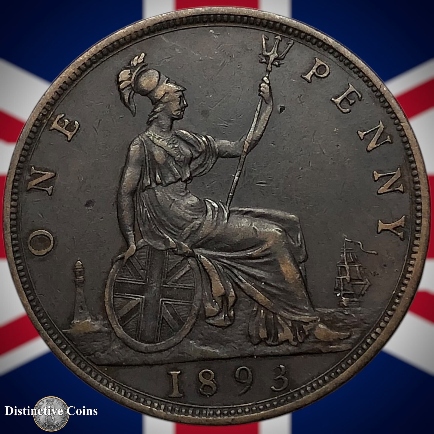 Great Britain 1893 Penny 1d GB6569