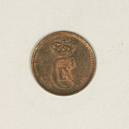 Denmark 1880 1 Ore