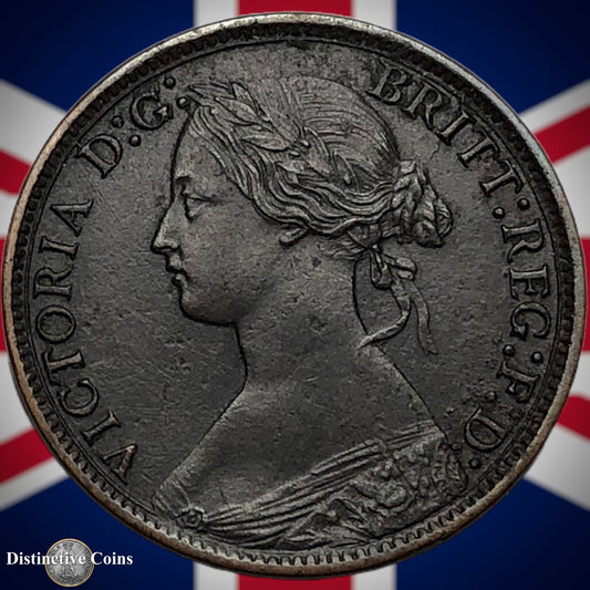 Great Britain 1866 Farthing 1/4d GB3589