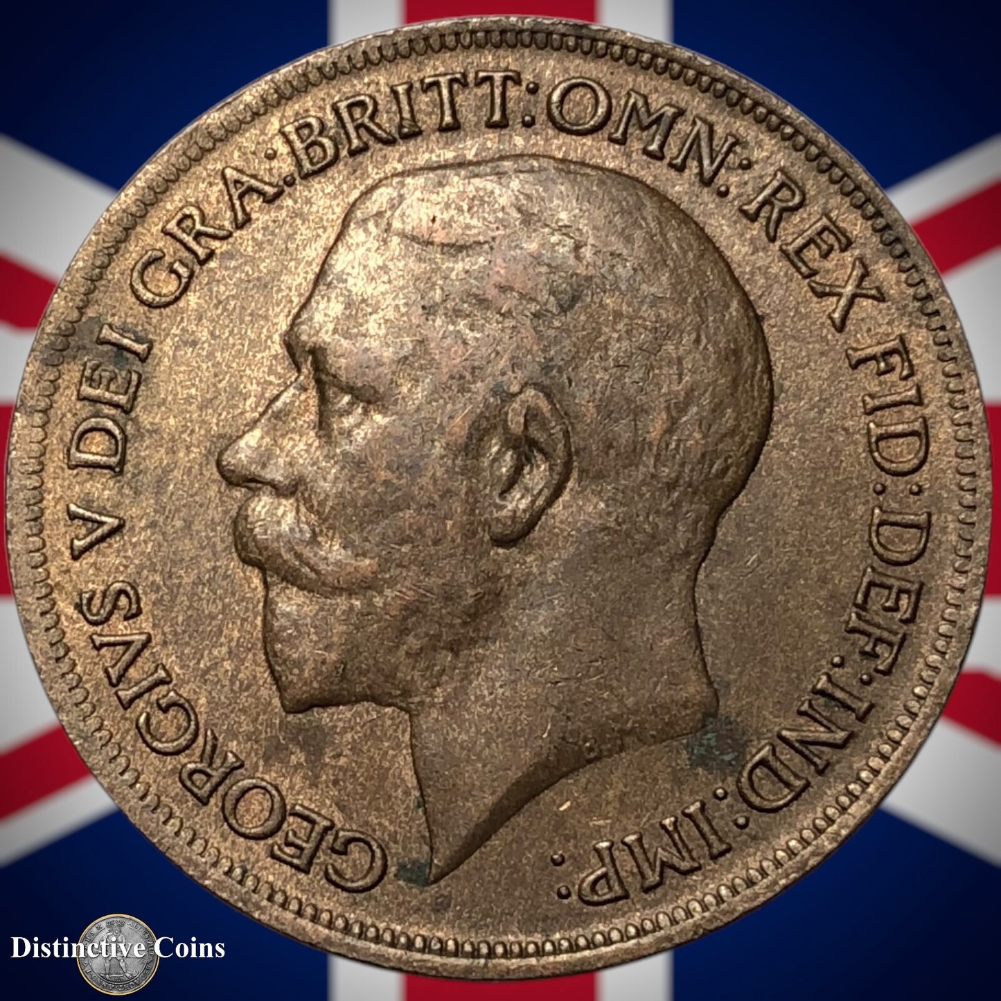 Great Britain 1919 Penny 1d GB6917