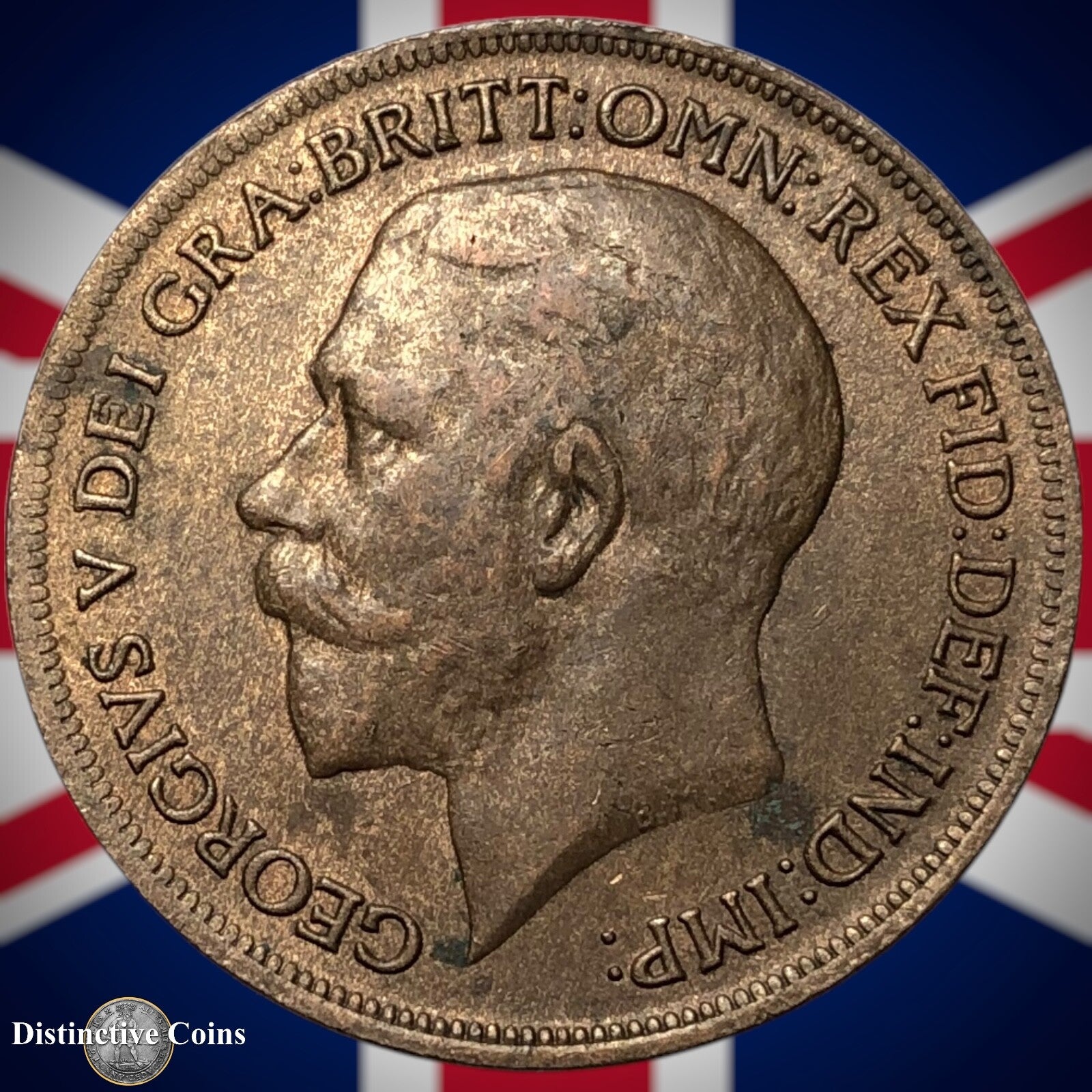 Great Britain 1919 Penny 1d GB6917