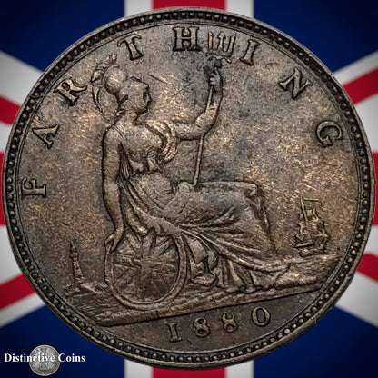 Great Britain 1880 Farthing 1/4d GB3842