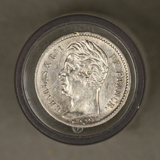 France 1828 A 1/4 Franc XF