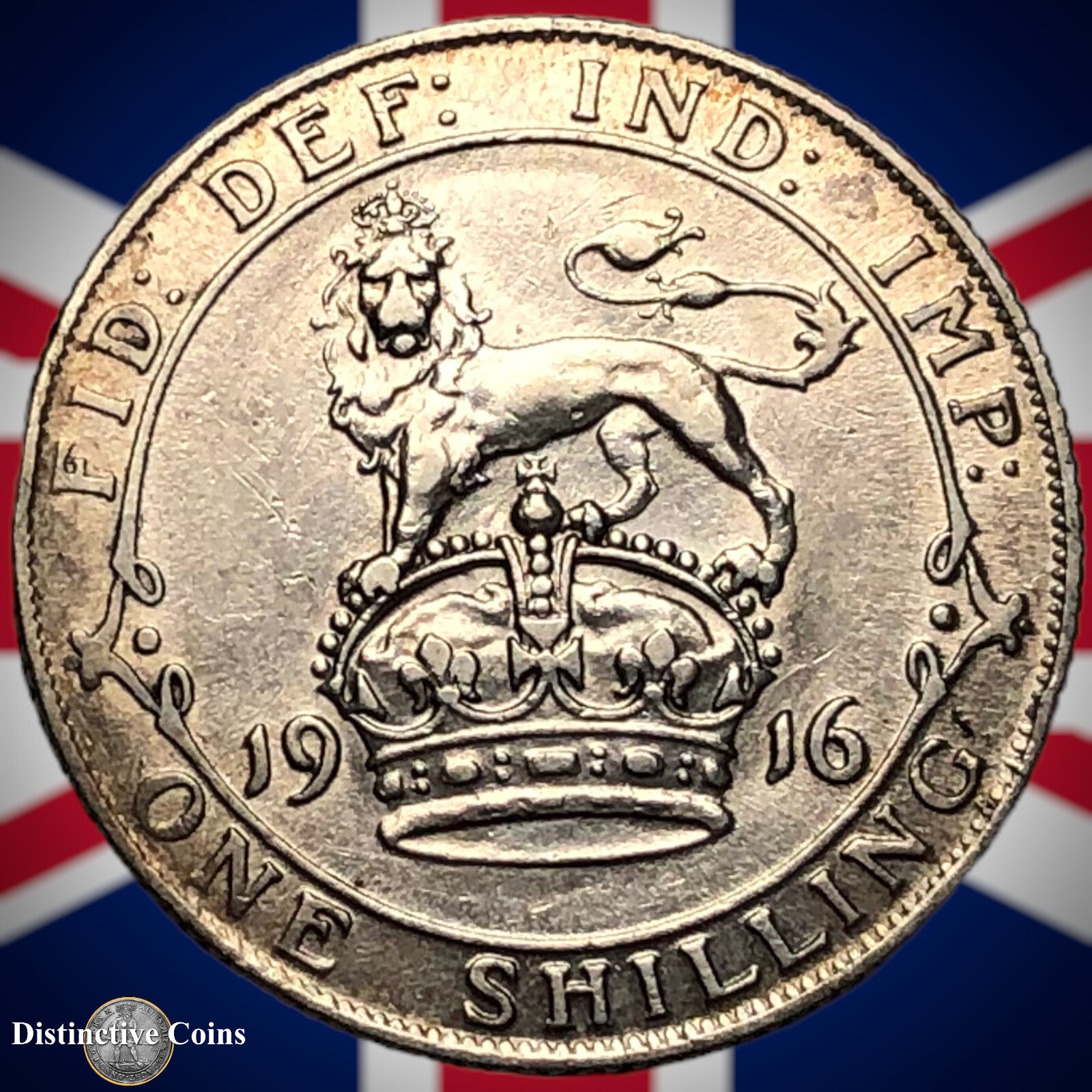 Great Britain 1916 One Shilling GB0959