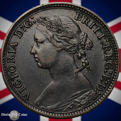 Great Britain 1878 Farthing 1/4d GB3782