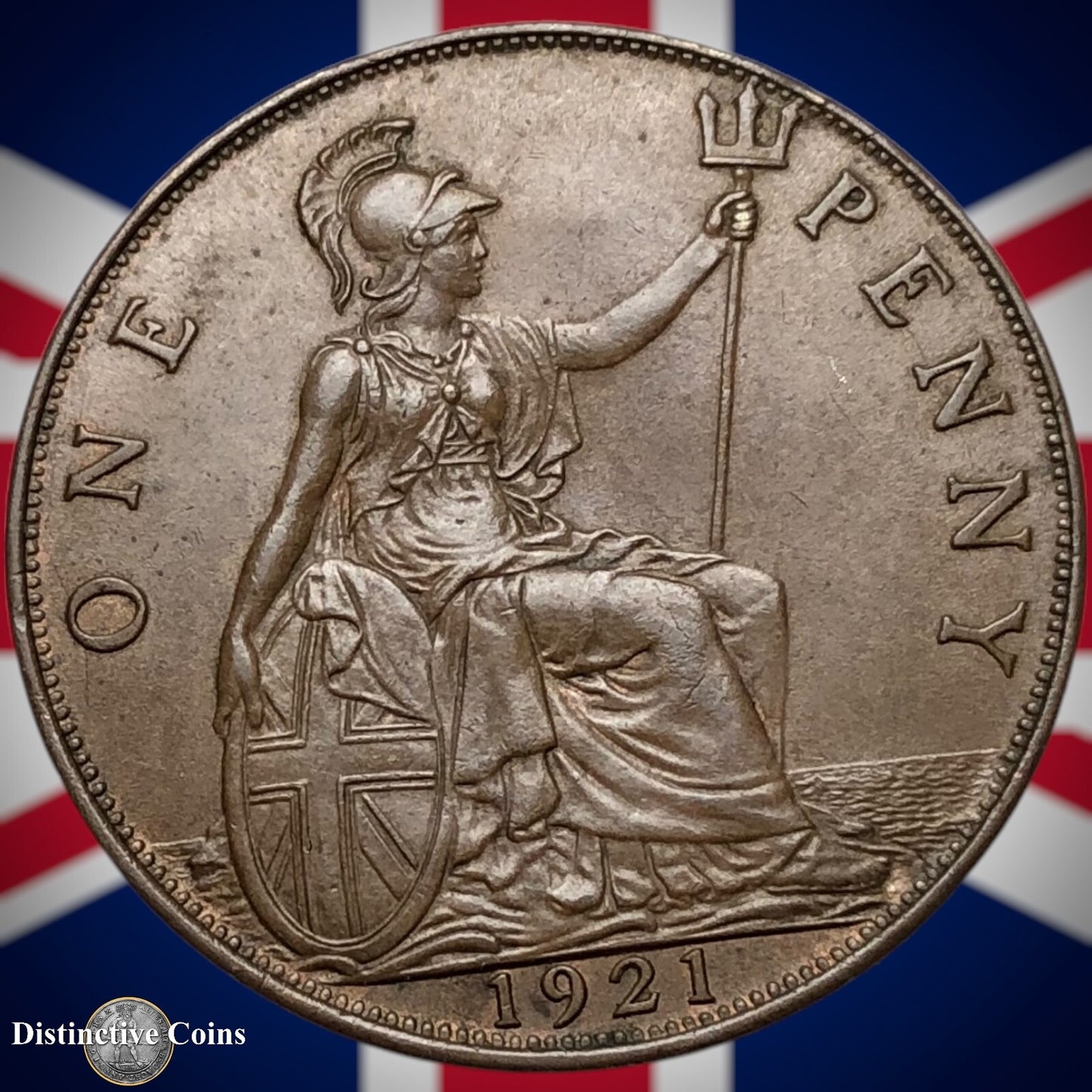 Great Britain 1921 Penny 1d GB6983