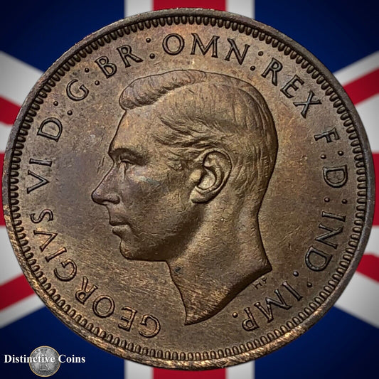 Great Britain 1948 Half Penny 1/2d GB6056