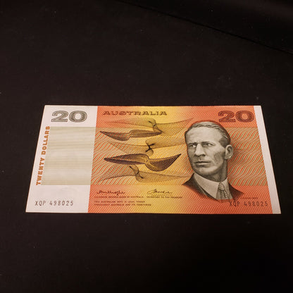Australia $20 Dollar  P-46.b Choice VF