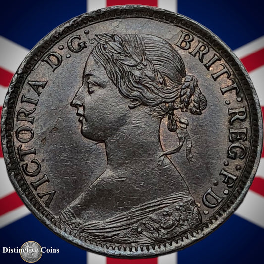 Great Britain 1860 Farthing 1/4d GB3489