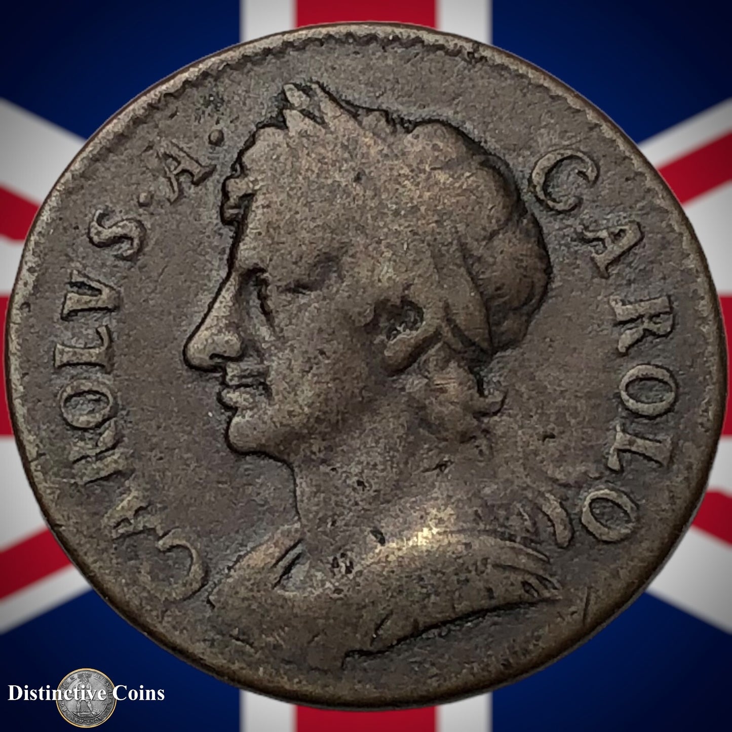 Great Britain 1674 Farthing 1/4d GB3144