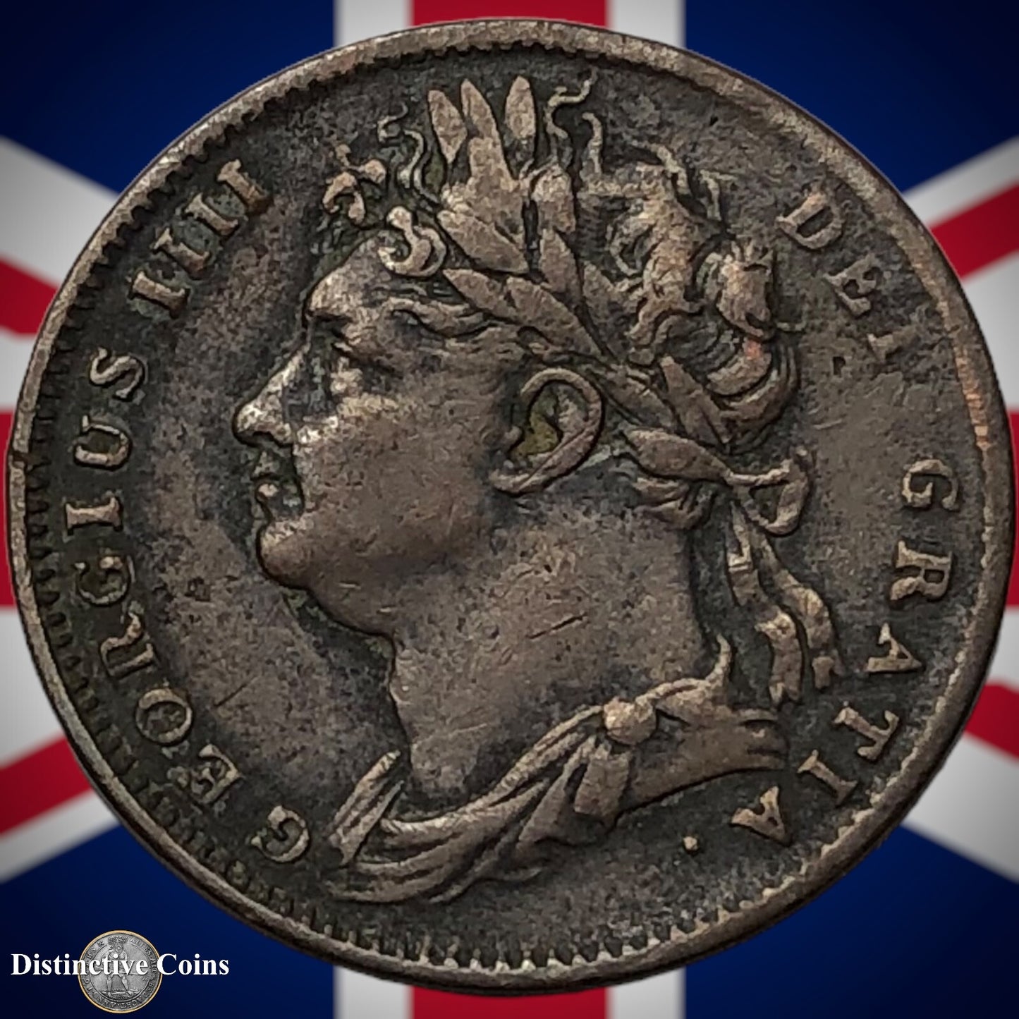 Great Britain 1823 Farthing 1/4d GB3274