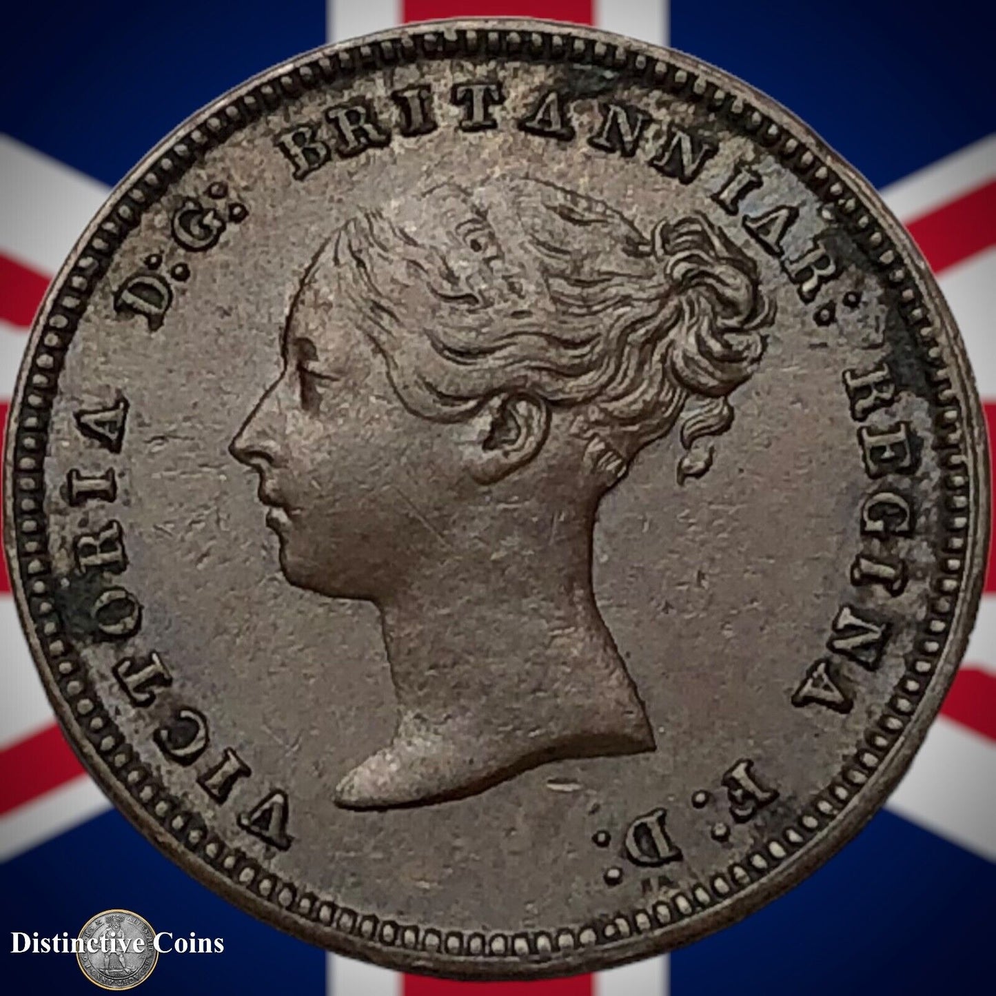 Great Britain 1844 Half Farthing 1/2 Penny GB3091