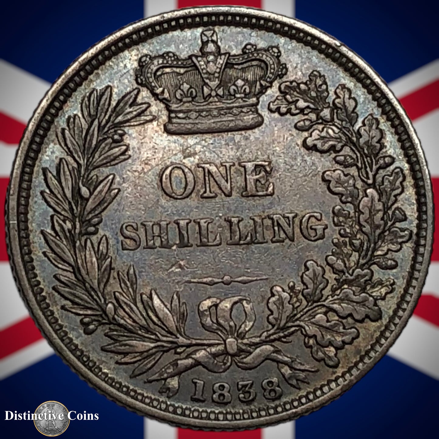 Great Britain 1838 British One Shilling GB0136