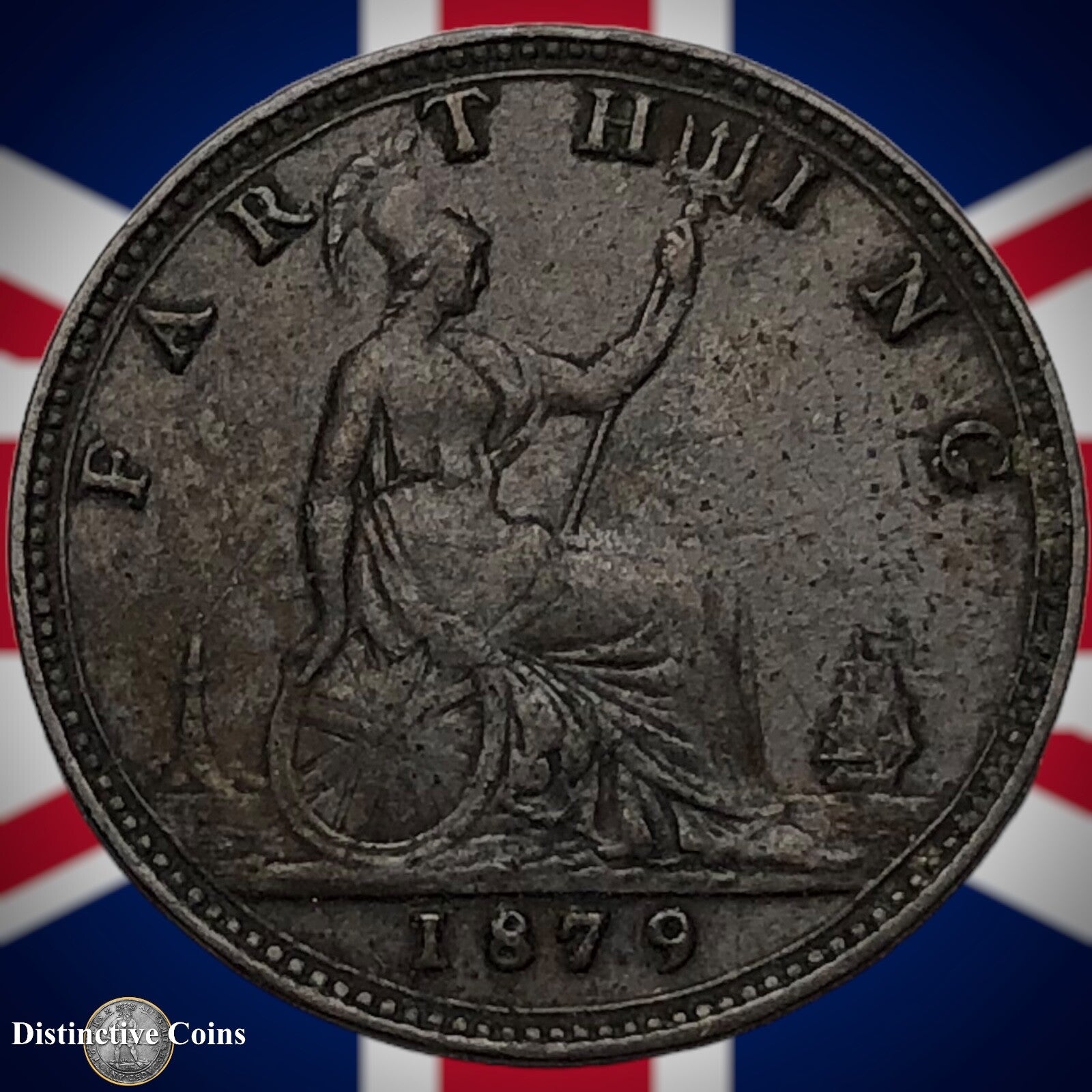 Great Britain 1879 Farthing 1/4d GB3809