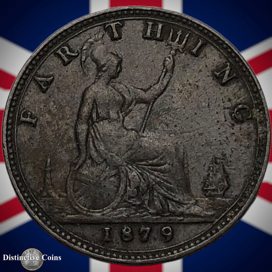 Great Britain 1879 Farthing 1/4d GB3809
