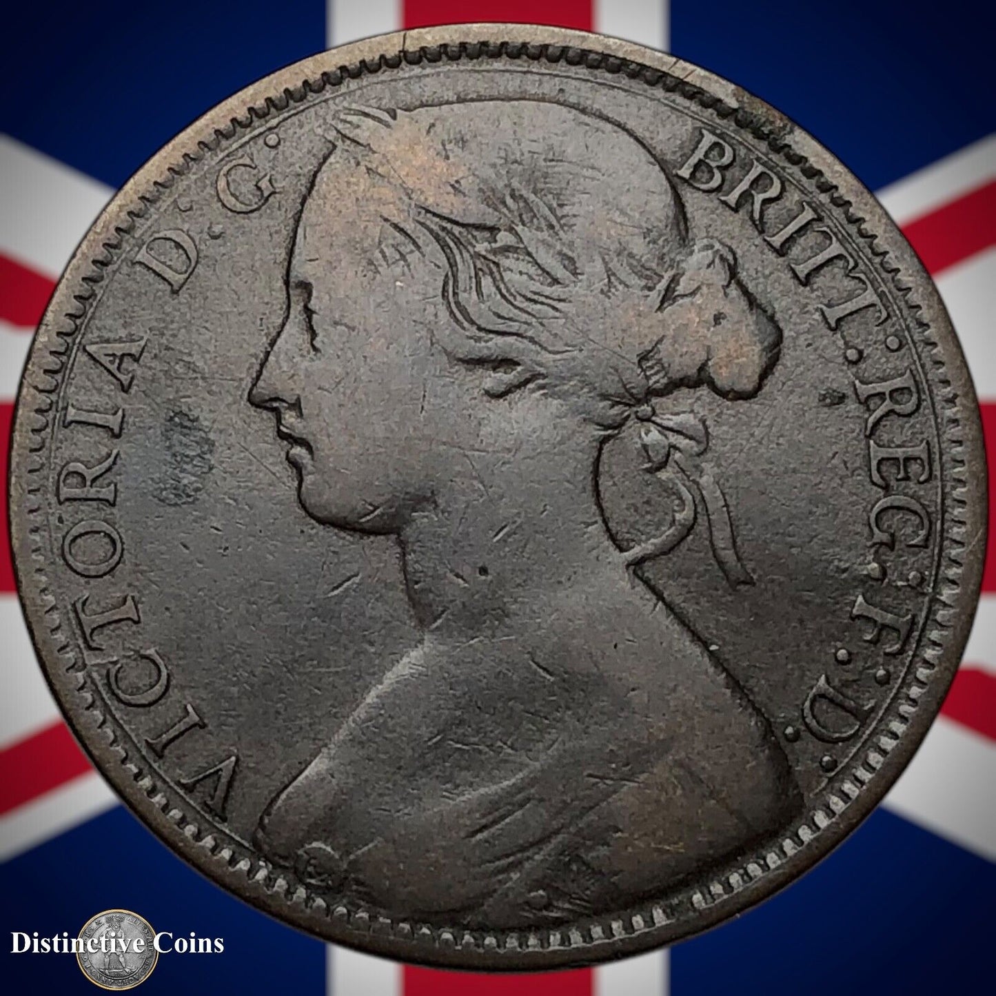 Great Britain 1867 Penny 1d GB6295