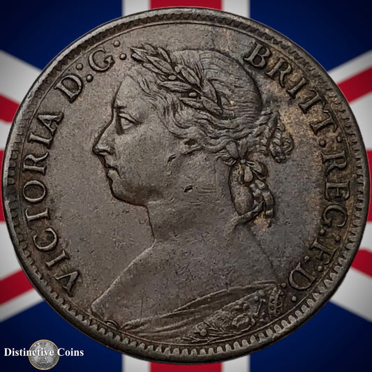 Great Britain 1884 Farthing 1/4d GB4105