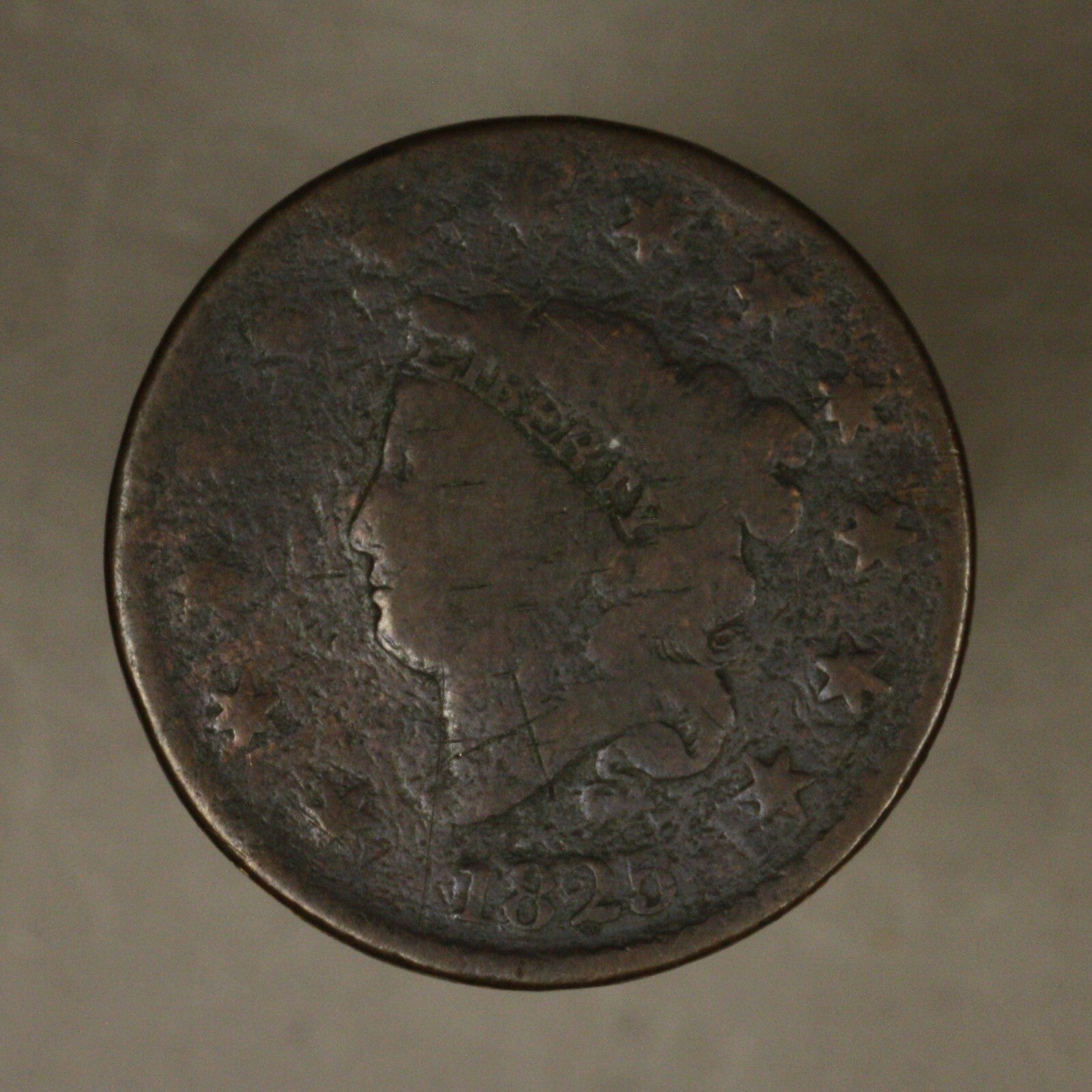1825 Large Cent Low Grade