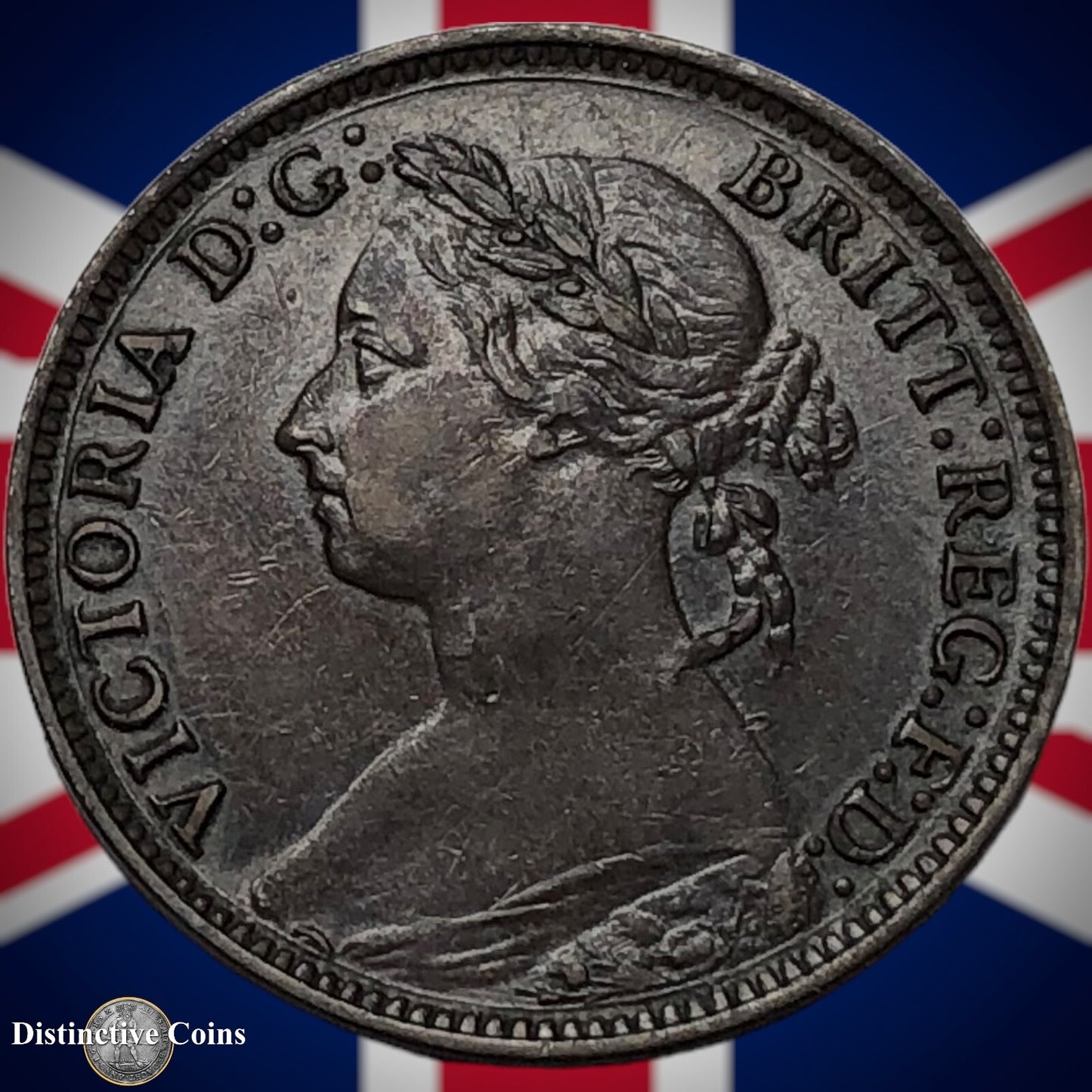 Great Britain 1881 H Farthing 1/4d GB3967