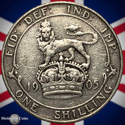 Great Britain 1905 British One Shilling GB0795