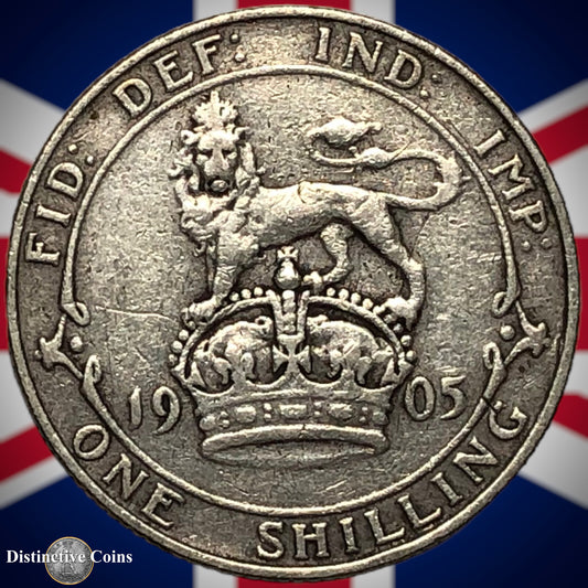 Great Britain 1905 British One Shilling GB0795