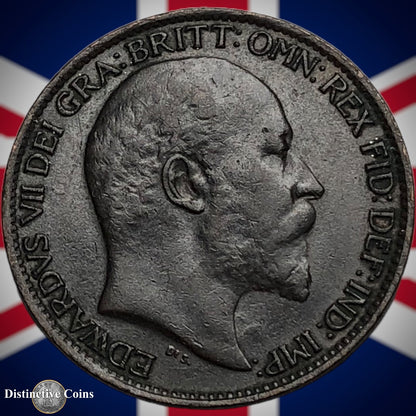 Great Britain 1903 Farthing 1/4d GB4525