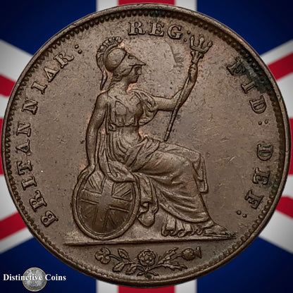 Great Britain 1845 Farthing 1/4d GB3416