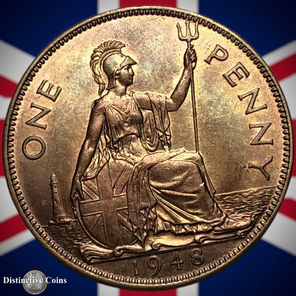 Great Britain 1948 Penny 1d GB7292