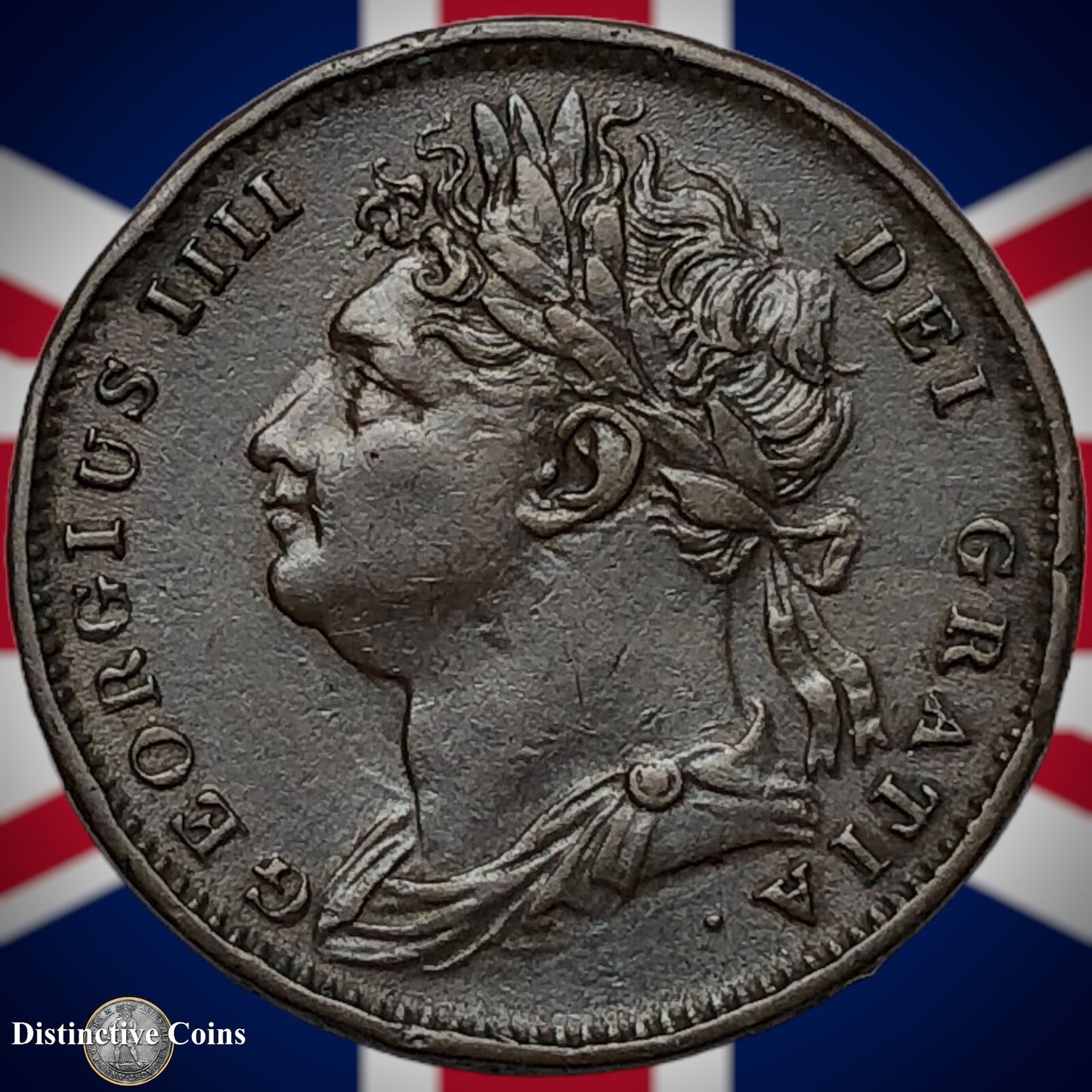 Great Britain 1826 Farthing 1/4d GB3314