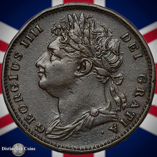 Great Britain 1826 Farthing 1/4d GB3314