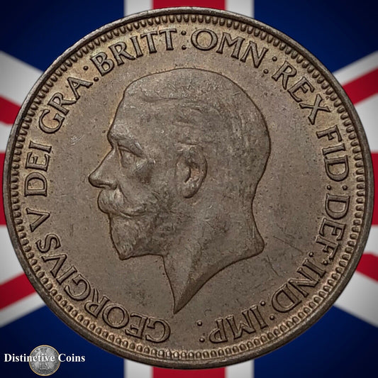 Great Britain 1929 Half Penny 1/2d GB5957