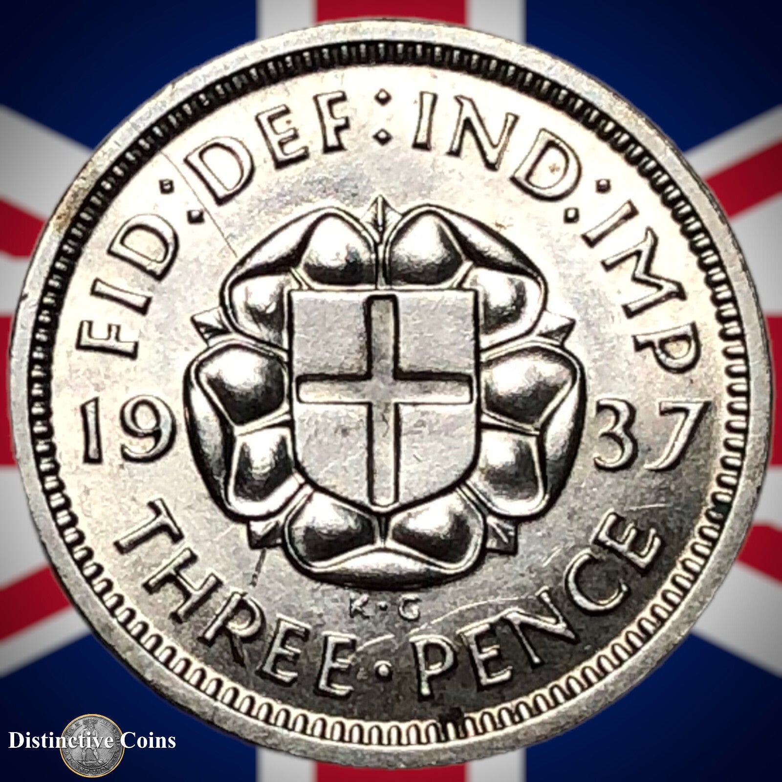 Great Britain 1937 Three Pence GB2297