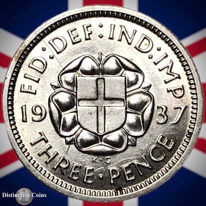 Great Britain 1937 Three Pence GB2297