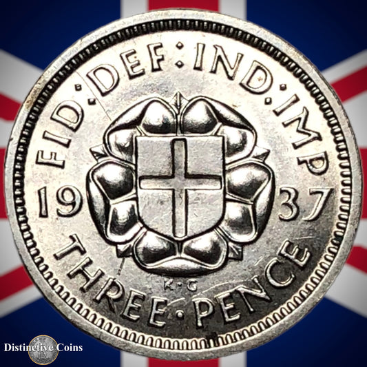 Great Britain 1937 Three Pence GB2297