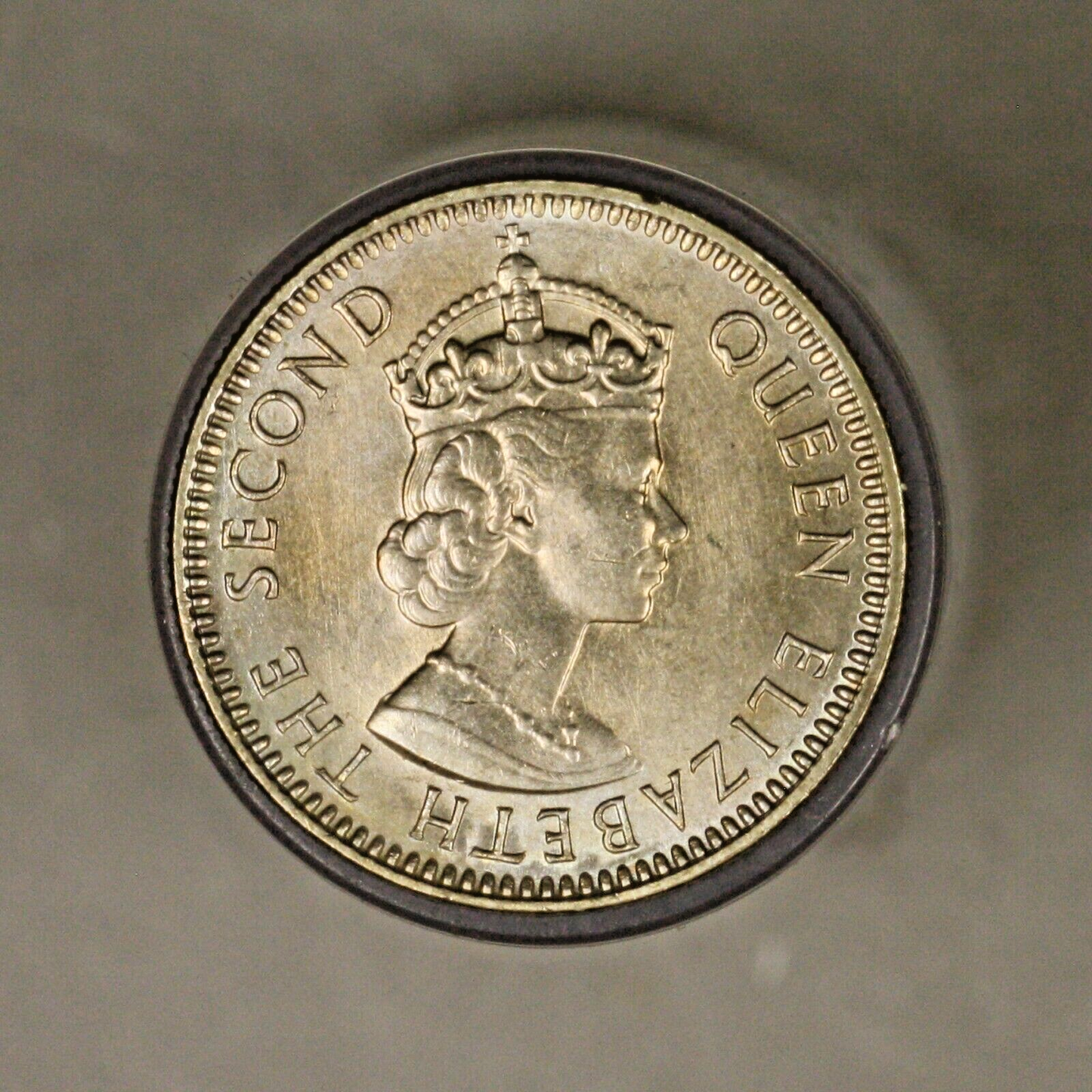 Malaya British Borneo 1961 H 10 Cents Gem