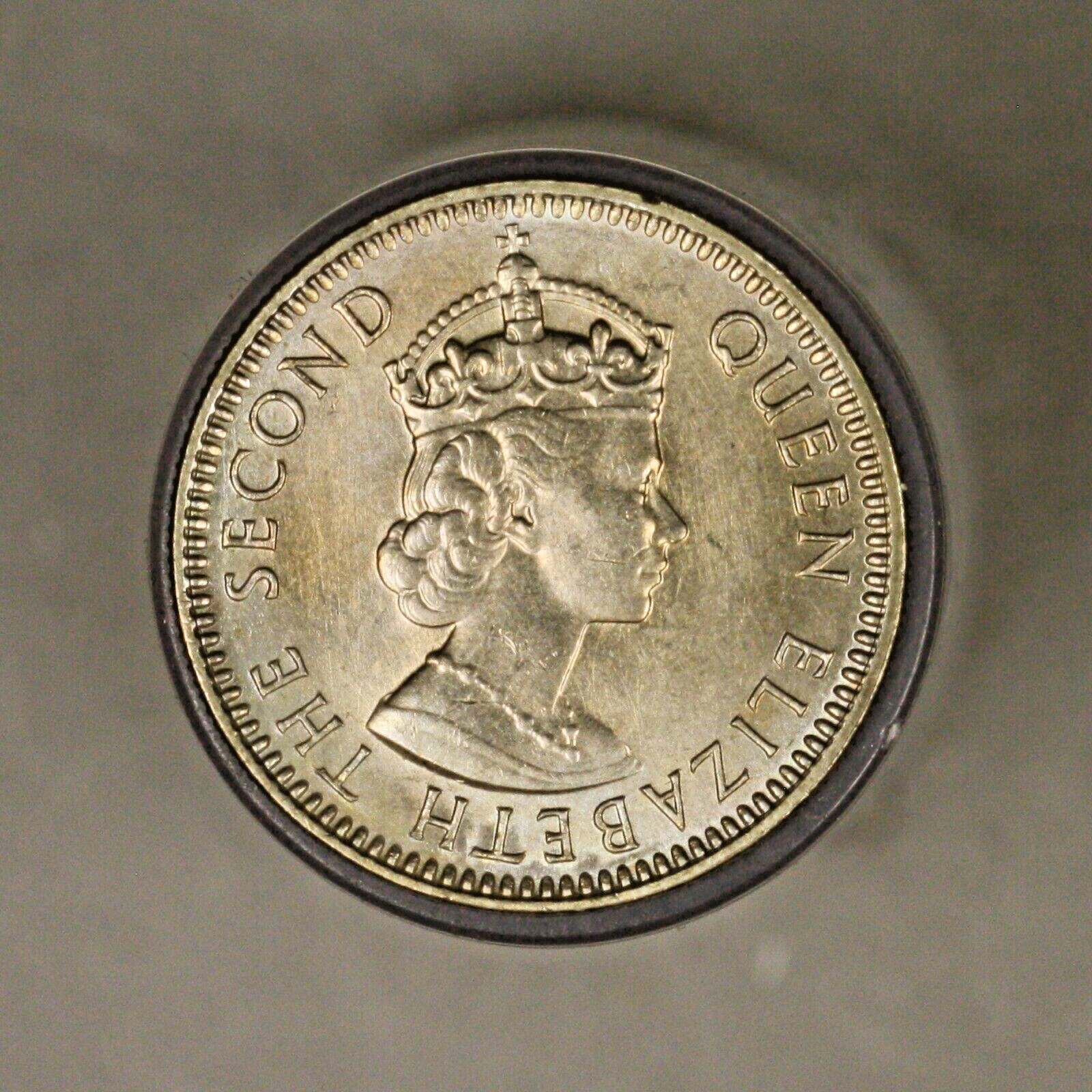 Malaya British Borneo 1961 H 10 Cents Gem