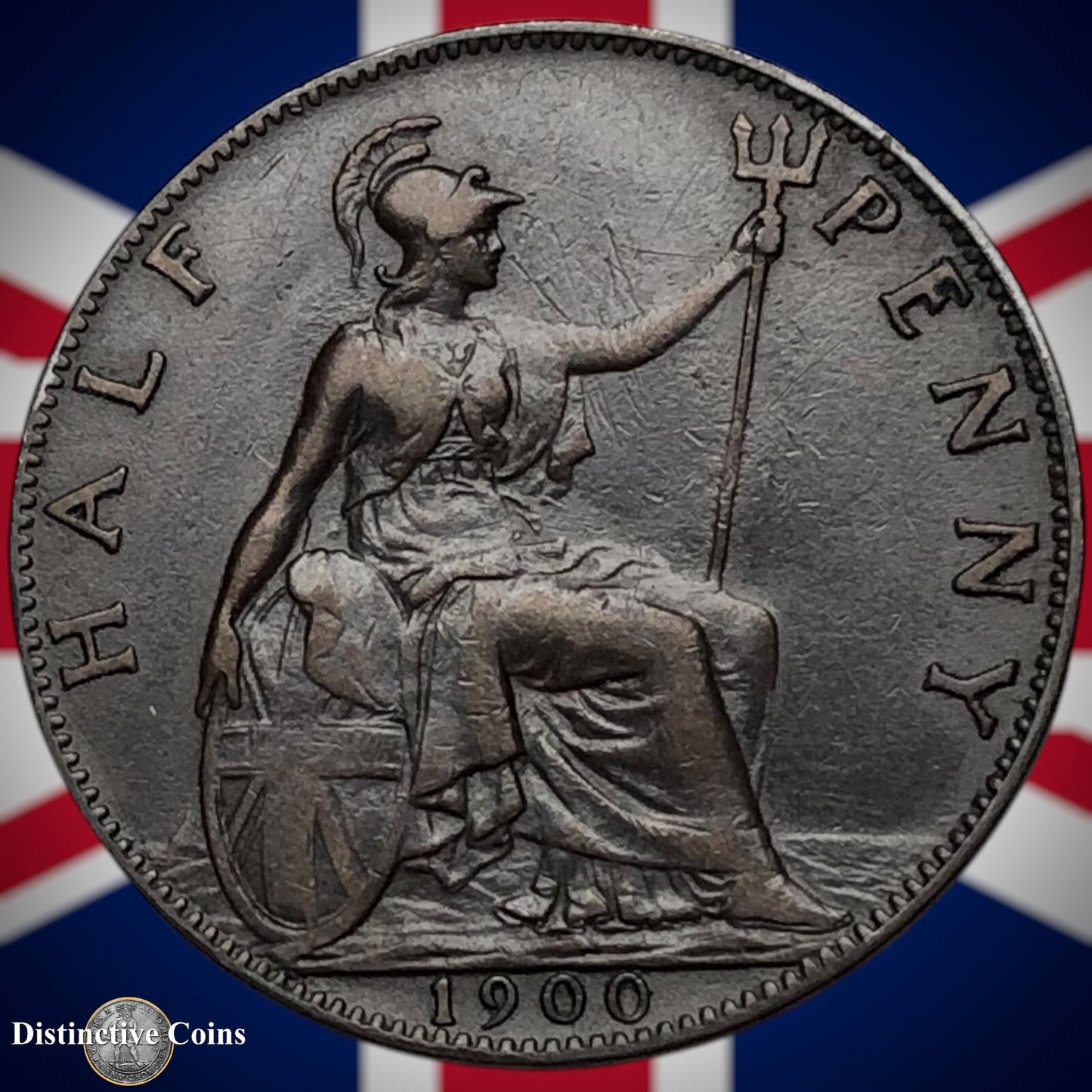 Great Britain 1900 Half Penny 1/2d GB5744