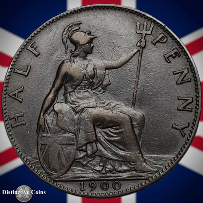 Great Britain 1900 Half Penny 1/2d GB5744