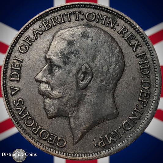 Great Britain 1917 Penny 1d GB6847