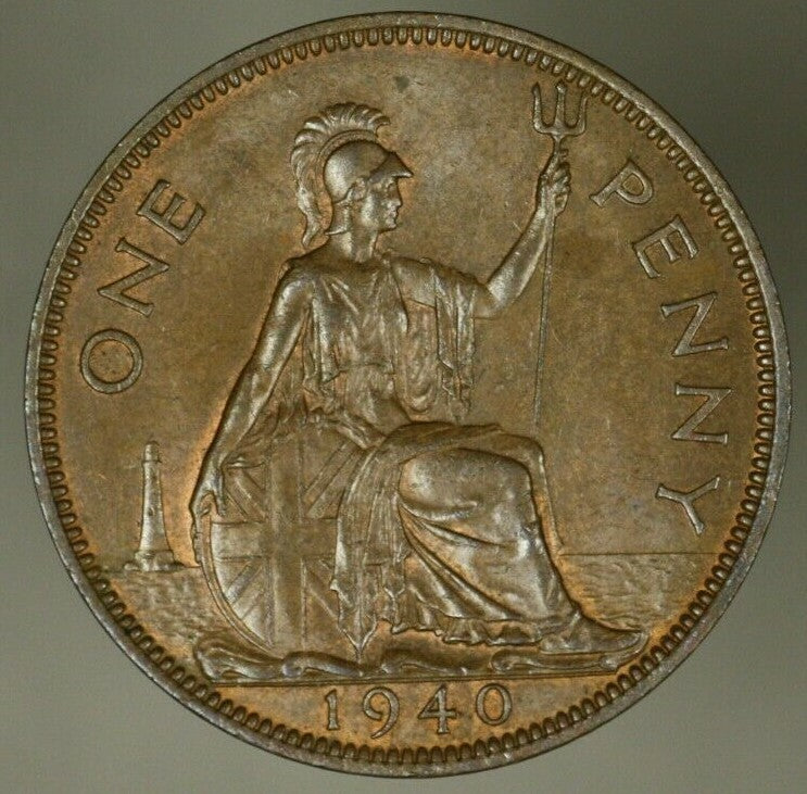 Great Britain Penny 1940  UNC  A2115