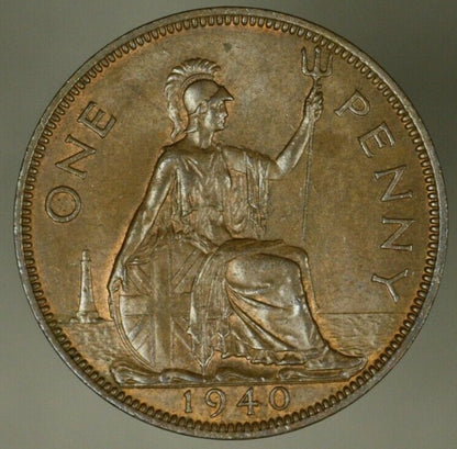 Great Britain Penny 1940  UNC  A2115