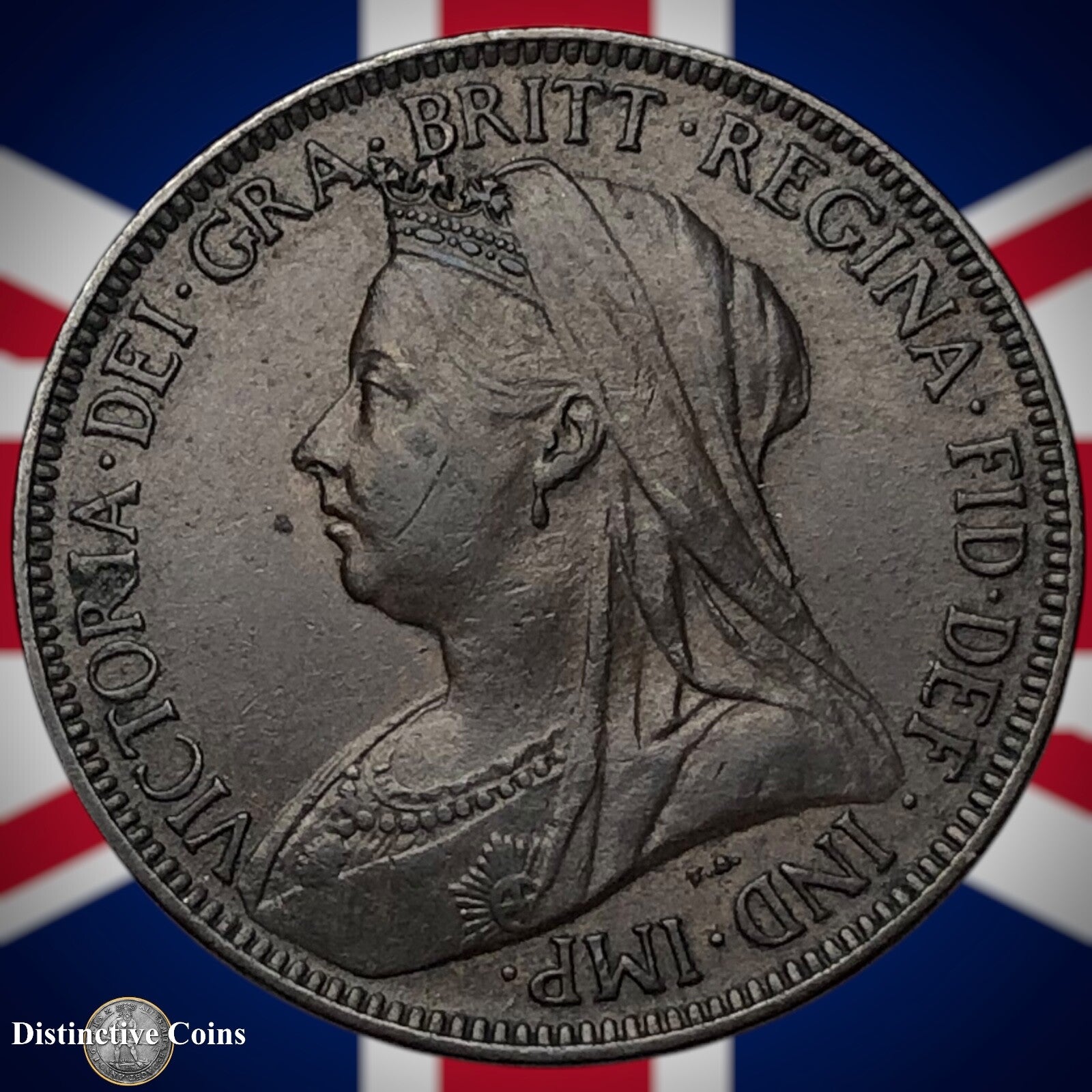 Great Britain 1901 Half Penny 1/2d GB5759